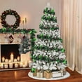 thumbnail image 1 of Christmas Tinsels Garland 6.56ft Green Glittering Decoration Metallic Twist Garland Hanging Garland Ornaments For Christmas Party Indoor Outdoor Decoration, 1 of 6