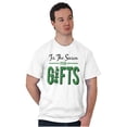 thumbnail image 1 of Christmas Tis The Season For Presents Men's Graphic T Shirt Tees Brisco Brands S, 1 of 4