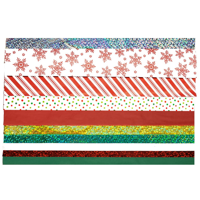 Christmas Tissue Paper for Gift Bags- 100 Sheets of Tissue Paper for  Christmas Gift Wrap (20x20) - Holiday Tissue Paper Bulk 100 Sheets  (Magical