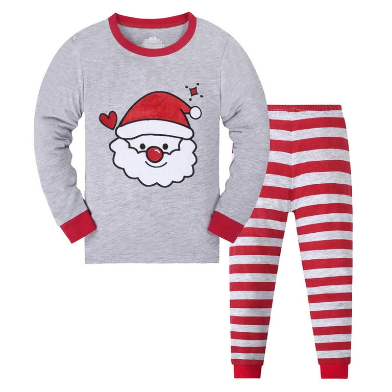 Christmas Toddler Girl Outfit Little Boys Pajamas Holiday Clothes