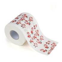 Christmas Toilet Paper, Qiopertar Under $5 Home Santa Claus Bath Toilet Roll Paper Christmas Supplies Decor Tissue