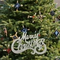 thumbnail image 1 of Christmas Toppers Decorations Christmas Hanging Sign DecorationsChristmas Happy English Letter Hanging Ornaments 15cm, Festive Alphabet Decor for Xmas Tree Decoration, Christmas Party Supplies, 1 of 5