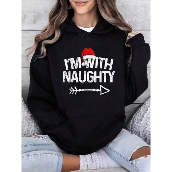 Christmas Tops Matching Christmas Couples Costume Graphic Hoodies, Fall Clothes For Women, Best Gifts For Friends & Family