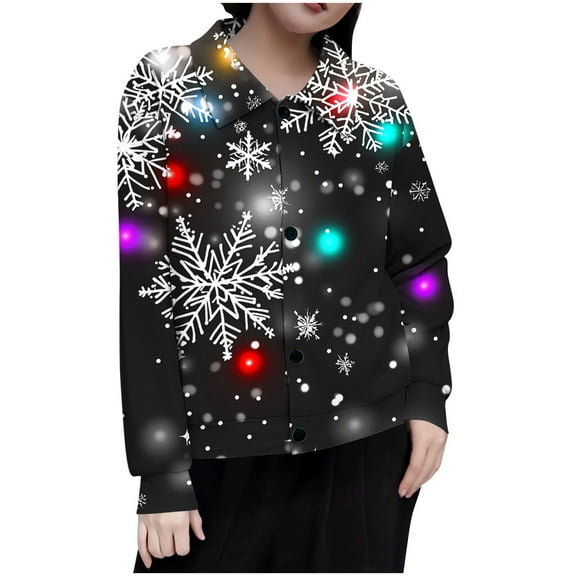 Christmas Tops for Women Halter Tops Plus Size Cute Long Sleeve Shirts Graphic Work Blouses Office Petite