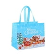thumbnail image 1 of Christmas Tote Bags, Reusable Grocery Bags, Large Non-Woven Christmas Gift Bags with Handles, Multipurpose Holiday Party Shopping Bags for Gifts and Candy, Durable and Eco-Friendly Design, 1 of 5