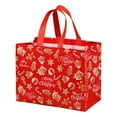 thumbnail image 1 of Christmas Tote Bags with Handle Gift Bag Reusable Non-Woven Grocery Shopping Bag, 1 of 19
