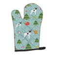 thumbnail image 1 of Christmas Toy Fox Terrier Oven Mitt, 1 of 7
