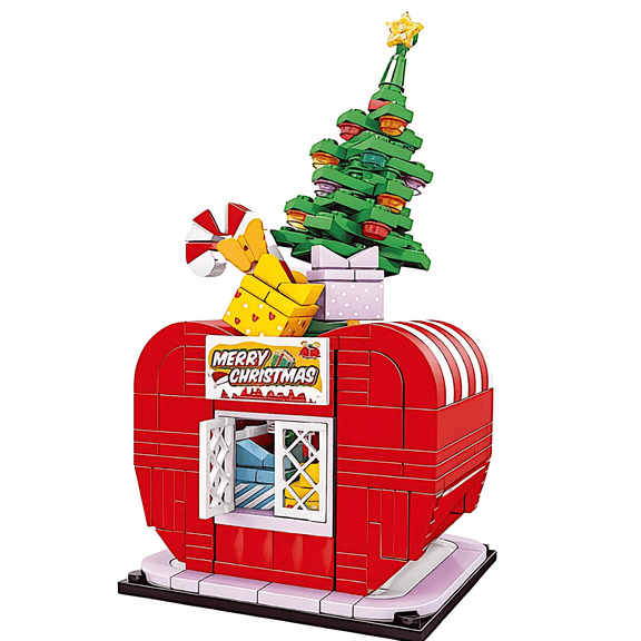 Christmas Toy Shop Building Brick Set | General Jim's Toys & Bricks | GJ-CA