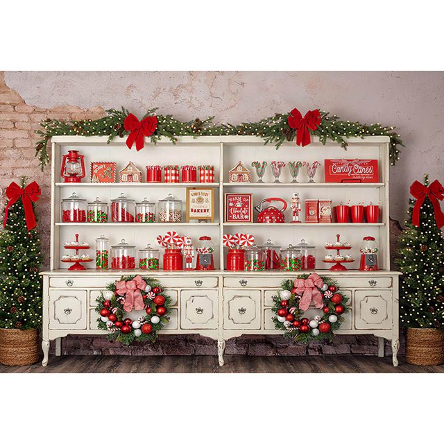 Christmas Toy Shop Window Xmas Tree Holiday Children Family Portrait r