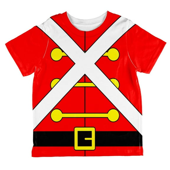 Christmas Toy Soldier Costume All Over Toddler T Shirt Multi 4T