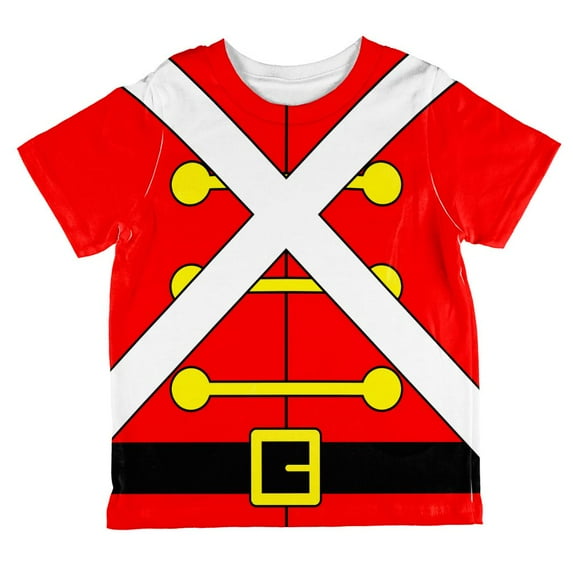 Christmas Toy Soldier Costume All Over Toddler T Shirt Multi 4T