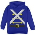 thumbnail image 1 of Christmas Toy Soldier Costume Toddler Hoodie Royal 2T, 1 of 1