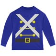 thumbnail image 1 of Christmas Toy Soldier Costume Toddler Long Sleeve T Shirt Royal 3T, 1 of 1