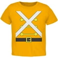 thumbnail image 1 of Christmas Toy Soldier Costume Toddler T Shirt Gold 3T, 1 of 1