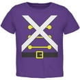 thumbnail image 1 of Christmas Toy Soldier Costume Toddler T Shirt Purple 4T, 1 of 1