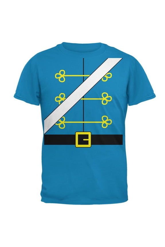 Christmas Toy Soldier Nutcracker Costume Mens T Shirt Sapphire X-LG