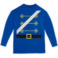 thumbnail image 1 of Christmas Toy Soldier Nutcracker Costume Youth Long Sleeve T Shirt Royal YXL, 1 of 1