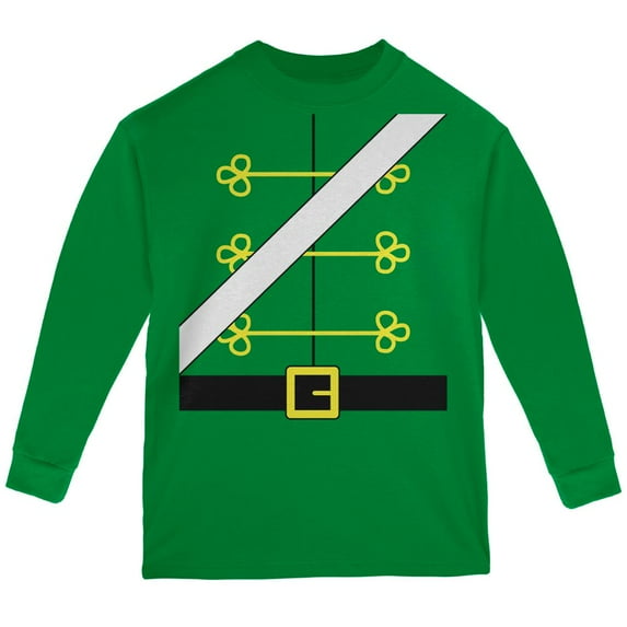 Christmas Toy Soldier Nutcracker Costume Youth Long Sleeve T Shirt