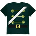 thumbnail image 1 of Christmas Toy Soldier Nutcracker Costume Youth T Shirt Forest Green Youth X-SM, 1 of 1