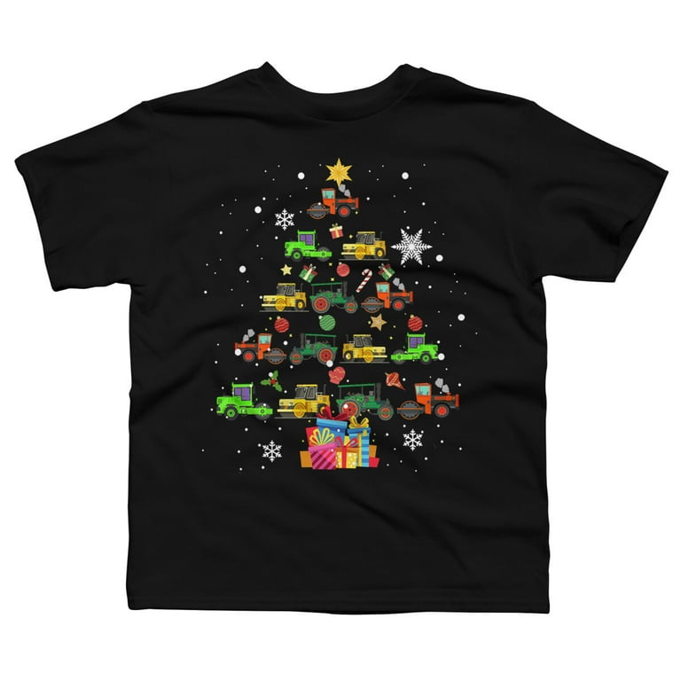 Tractor Christmas Tree Gift Holiday Tractor Funny Xmas Gift T-Shirt Tractor Christmas Tree Gift Holiday Tractor Funny Xmas Gift T-Shirt