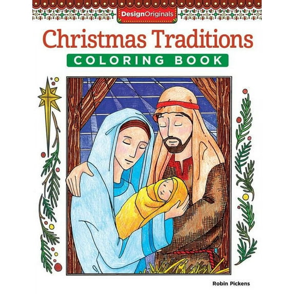 Christmas Traditions Coloring Book, (Paperback)