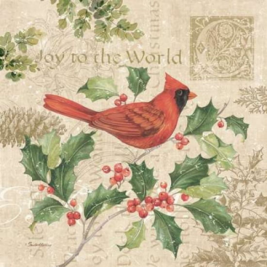 Christmas Trail I Canvas Art - Pamela Gladding (24 x 24)