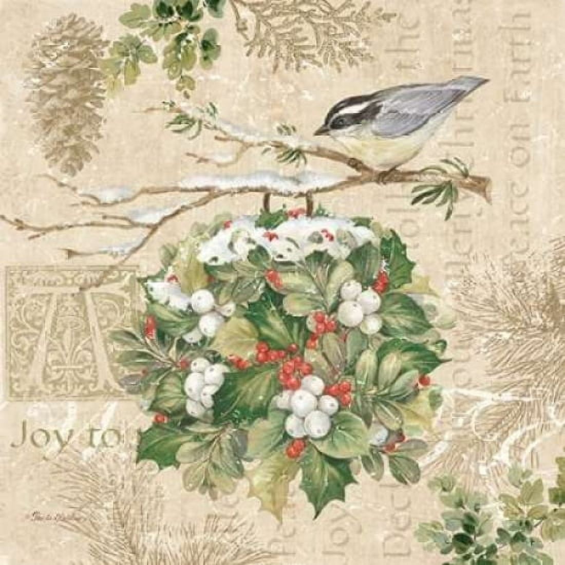 Christmas Trail III Canvas Art - Pamela Gladding (24 x 24)
