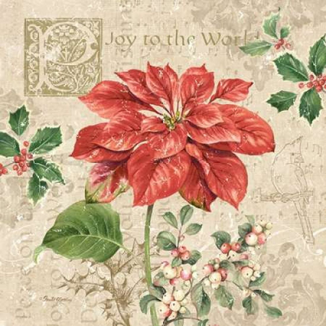 Christmas Trail IV Canvas Art - Pamela Gladding (24 x 24)