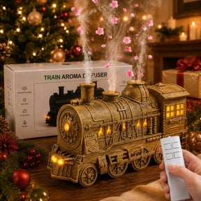 Christmas Train Diffuser, 300ml Train Humidifier Diffuser