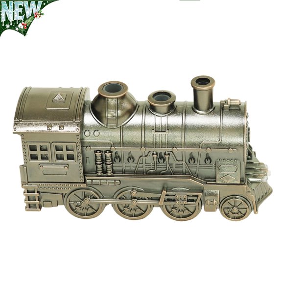 Christmas Train Diffusers for Essential Oils,312ml Cool Mist Humidifier Aroma Diffuser,Remote Control Aromatherapy Diffuser,Ultrasonic Auto Off for Office Bedroom Home Decor & Gift