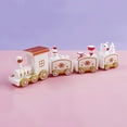thumbnail image 1 of Christmas Train Ornament, Merry Xmas Decor for Home, Holiday Tree Decoration, Festive Toy Train Set for Holiday Season, Christmas Village Display, for Mantel & Tabletop Decorations, 1 of 7