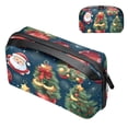 thumbnail image 1 of Christmas Travel Cord Organizer Case Small with Cable Organizer, USB Pouch, and Phone Charger Organizer - Oxford Cloth Waterproof Storage Bag for Electronic Devices - 5.9x9.44x3.14 in, 1 of 6