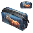 thumbnail image 1 of Christmas Travel Organizer Oxford Cloth Waterproof Storage Pouch Hard Drive Bags Computer Cable Organizer Power Plug Travel Organizer Small 5.9x9.44x3.14 in, 1 of 6