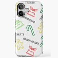 thumbnail image 1 of Christmas Treat Collage Festive Holiday Colour Pattern iPhone Case 17 through 11 Pro Max, 1 of 2