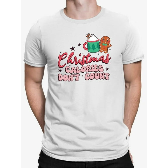Christmas Treats - Calories Don't Count T-shirt Men's