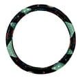 thumbnail image 1 of Christmas Tree 14.5 Inch Printing PVC Leather Car Wheel Cover, Steering Wheel Cover, Auto Accessories, 1 of 1