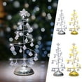 thumbnail image 1 of Christmas Tree under $5! Xqxayjr LED Christmas Tree Light, Crystal Tabletop Christmas Tree with Copper Wire, Battery Operated Night Light for Holiday Decor, Festive Desktop Decoration for Home Office, 1 of 9