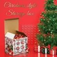 Christmas Tree 64 Baubles Storage Box Ornament Xmas Tree Bag Decoration
