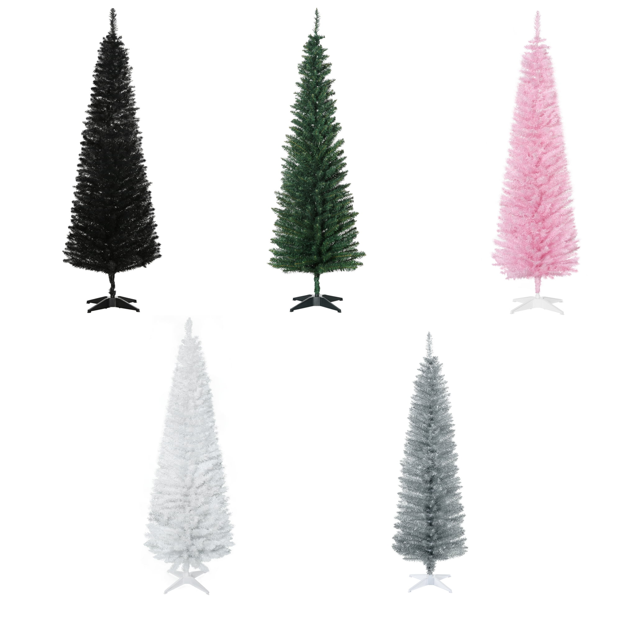 Christmas Tree, 6FT Artificial Christmas Tree Small Xmas Tree for Party