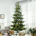 thumbnail image 1 of 8ft Pre-lit Artificial Christmas Tree with 1026 Tips Holiday Decoration, 1 of 10