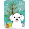 thumbnail image 1 of Christmas Tree And Maltese Glass Cutting Board- Large, 1 of 1