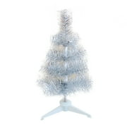 Christmas Tree Artificial Christmas Trees 11.81inch White Small Christmas Tree Set Mini Christmas Tree Decoration Desktop Miniature Pine Tree for Christmas Holiday New Year
