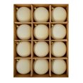 thumbnail image 1 of Christmas Tree Ball Ornaments Set, Flocked Velvet Texture Round Baubles,Multi Sizes, Assorted Solid Colors Beige Tone, 12 Pack Each, Indoor Holiday Wedding Home Party Decorations, 1 of 6