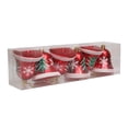 thumbnail image 1 of Christmas Tree Bell Ornaments 6PCS, Painted Jingle Bells with Hanging Rope for Xmas Tree, Indoor Outdoor Festival Hanging Pendants, 1 of 4