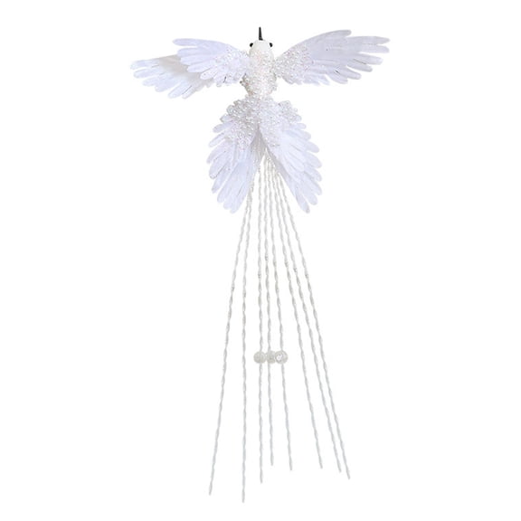 Christmas Tree Bird Shape Decoration Shatterproof Holiday Trees Ornament For Mantels Window Wreath Display