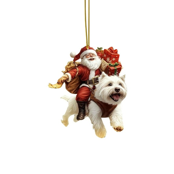 Christmas Tree Birth Ornament 2D Acrylic Pendant for Festive Holiday Decorations and Keepsake Celebrations with Unique Shape Design