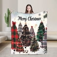 thumbnail image 1 of Christmas Tree Blanket - Soft, Warm and Cozy Flannel Shawl for Naps, Camping and Travel - Perfect Gift for Family and Loved Ones, 1 of 6