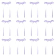 thumbnail image 1 of Christmas Tree Bows 12Pcs Christmas Ribbon Bow Ornaments for Tree Wreath Garland Gift Wrapping Holiday Decorations,5.9X3.14In Purple, 1 of 6