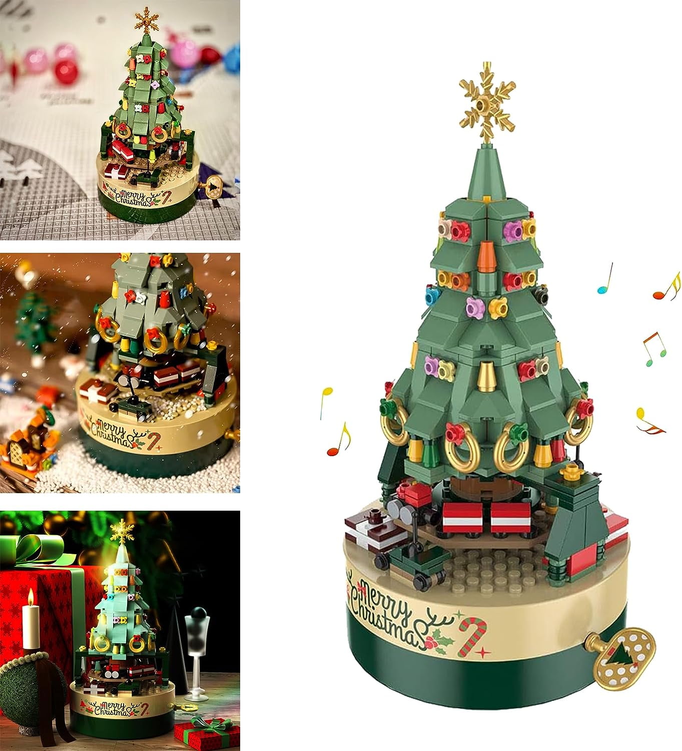 Music Box Christmas Tree Lights