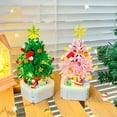 thumbnail image 1 of Christmas Tree Building Blocks Set - for Kids Adults Xmas Tree Model, 1 of 8